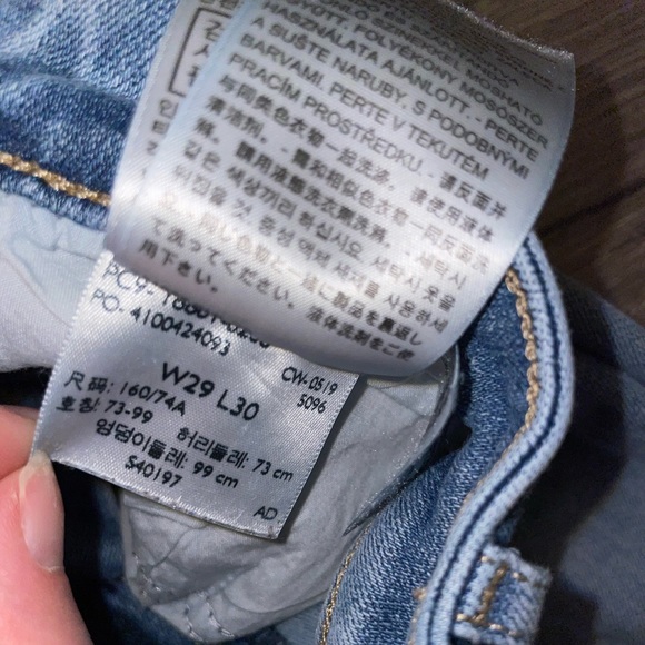 Levi’s 711 skinny jeans size 29 - Picture 4 of 4